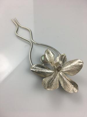 Cast Orchid Hairpin 
