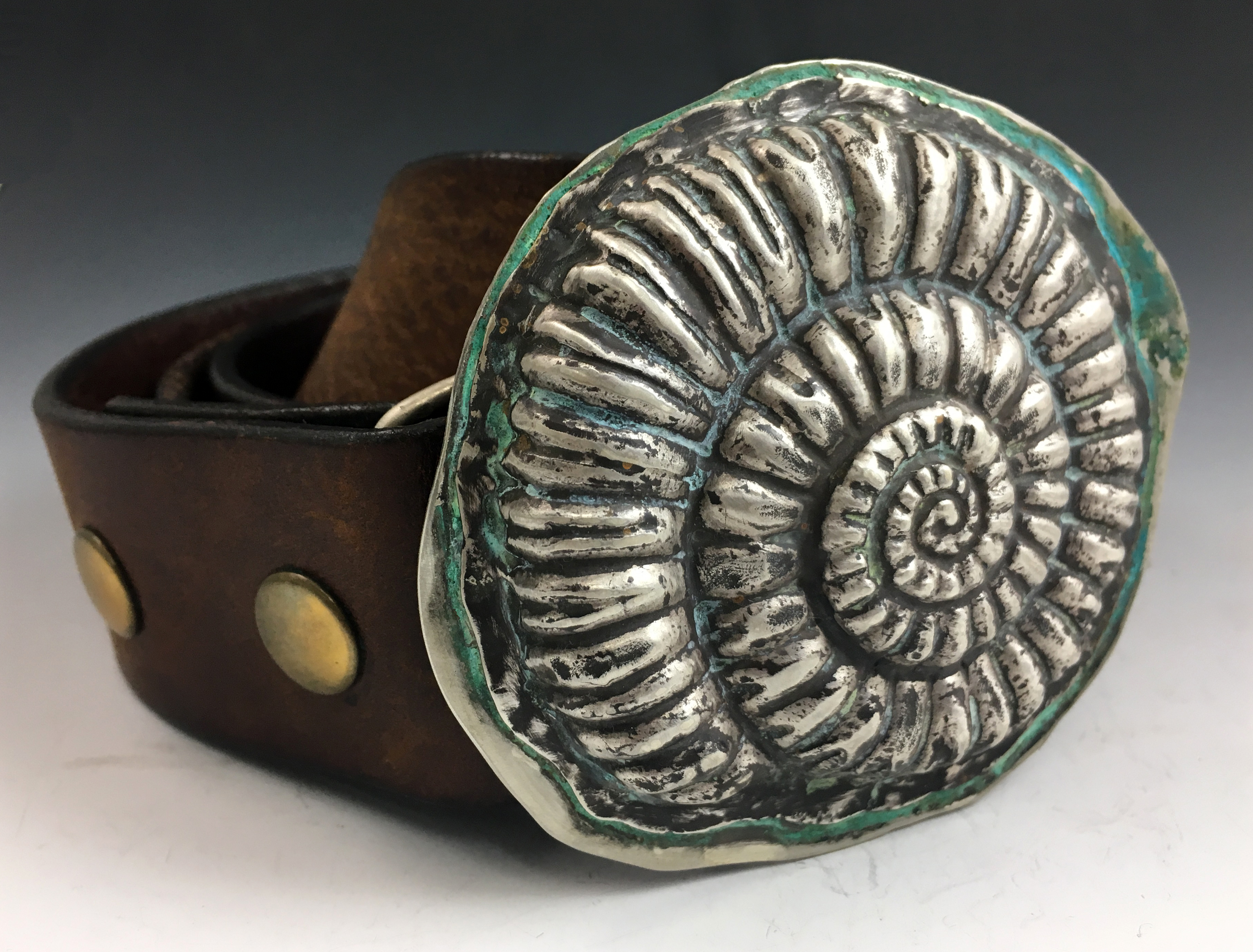 Ammonite Belt Buckle